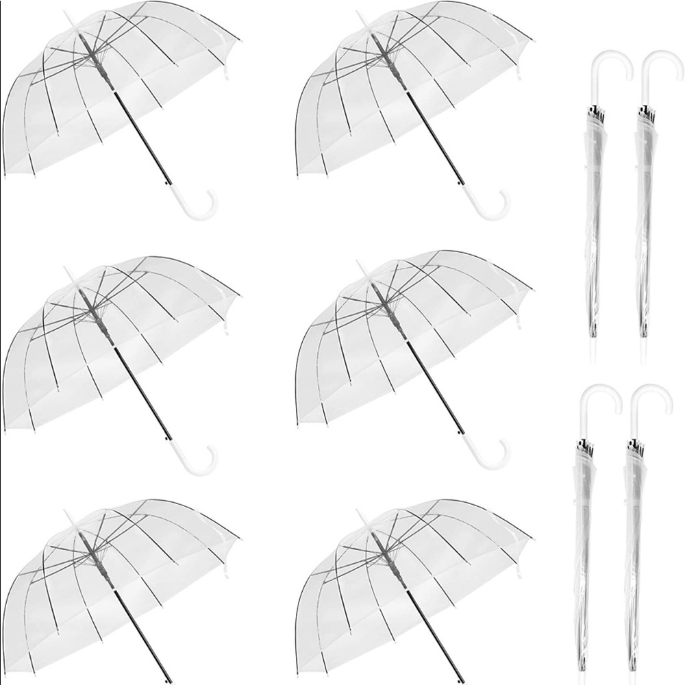 10 Clear Umbrellas